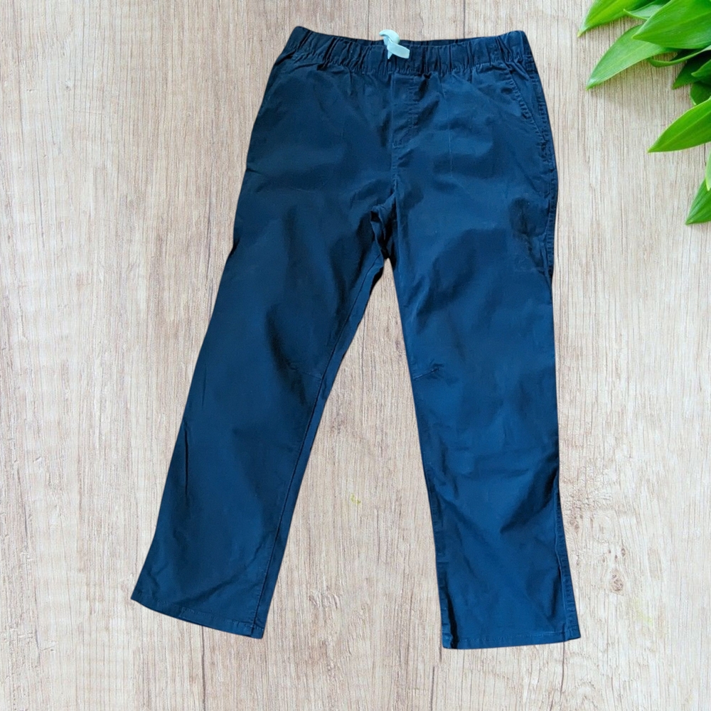 Boys' Cat & Jack™'s Stretch Straight Fit Woven Pull-On Navy Pants